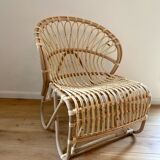 Rattan armchair