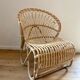 Rattan armchair