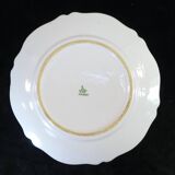 Assiette en faience de Malicorne signé émile Tessier