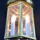 Lantern 2 lights in bronze and brass