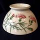 Old bowl with floral decoration soup coffee salad country decor