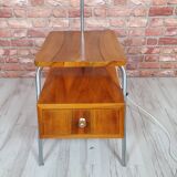 Renovated Office Floor Lamp with Table, Type LG-01, Poland 1950s