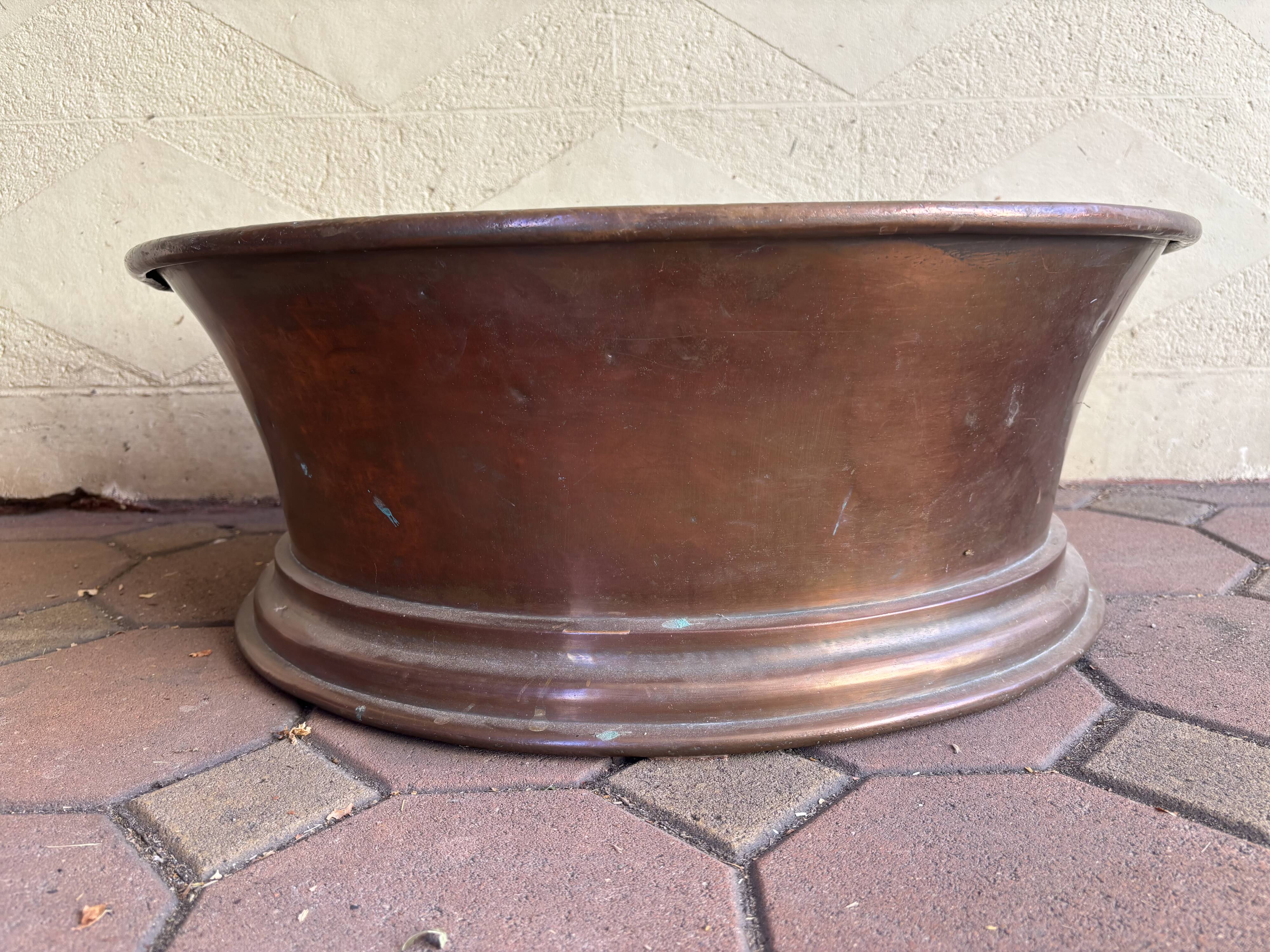 Copper planter
