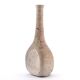 Beige grey ceramic bottle vase from Azé pottery