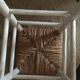 Stool straw sitting bohemian
