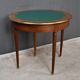 Table à jeux demi-lune en acajou, style Louis XVI – début XXe