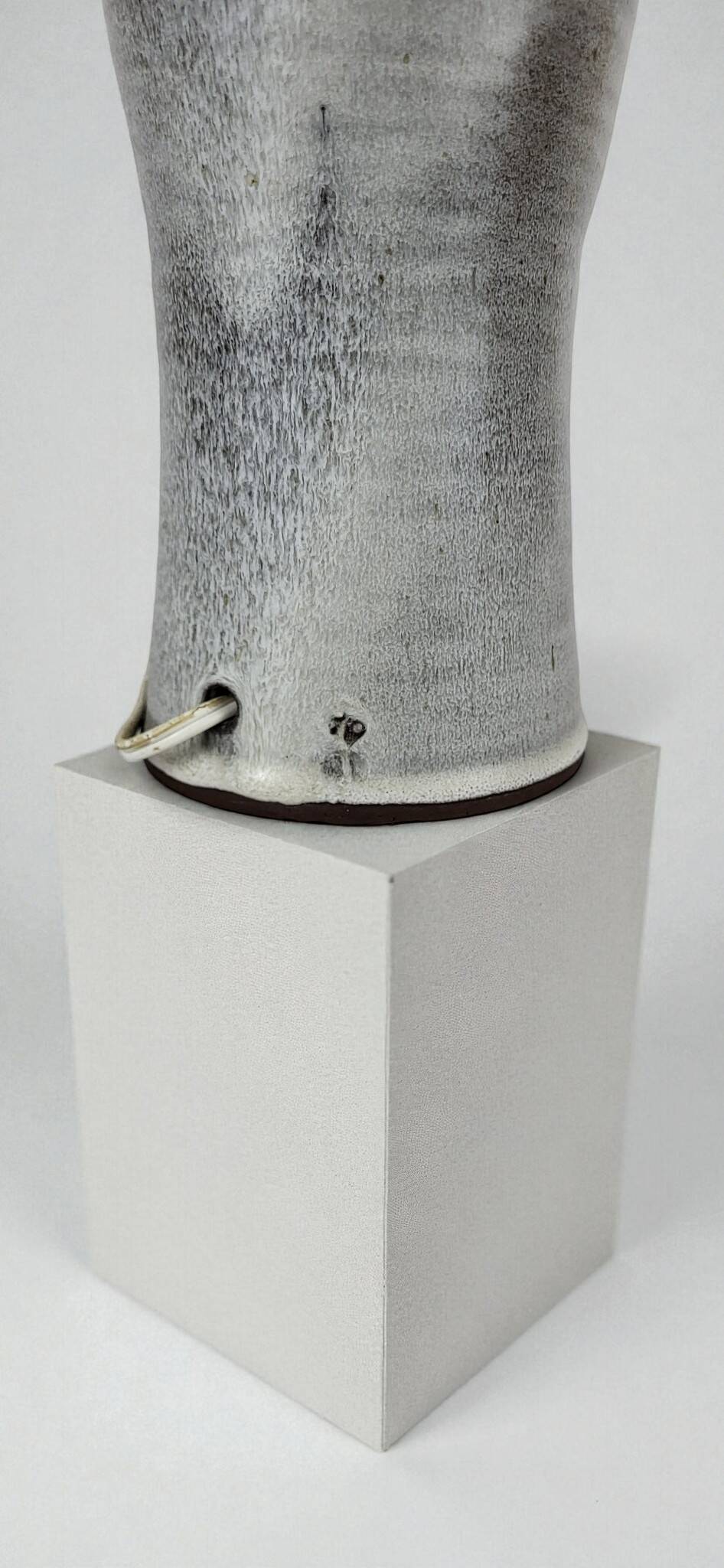 Norbert Pierlot sandstone lamp, Ratilly, 1960's