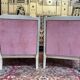 Paire de fauteuils - bergères de style Louis XVI