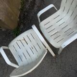 Shell garden armchairs by Emu 1986