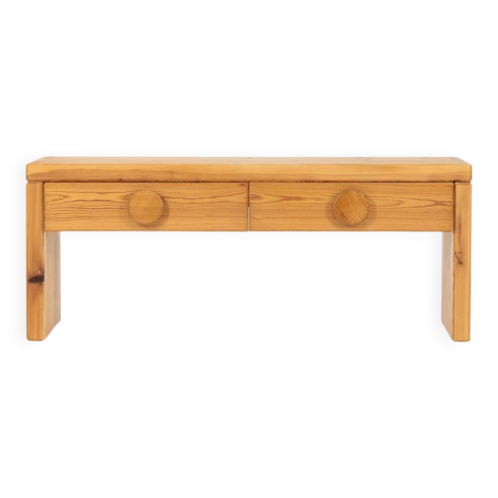 Pine bench / hallway furniture in the style of Ruben Ward.