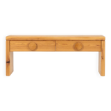 Pine bench / hallway furniture in the style of Ruben Ward.