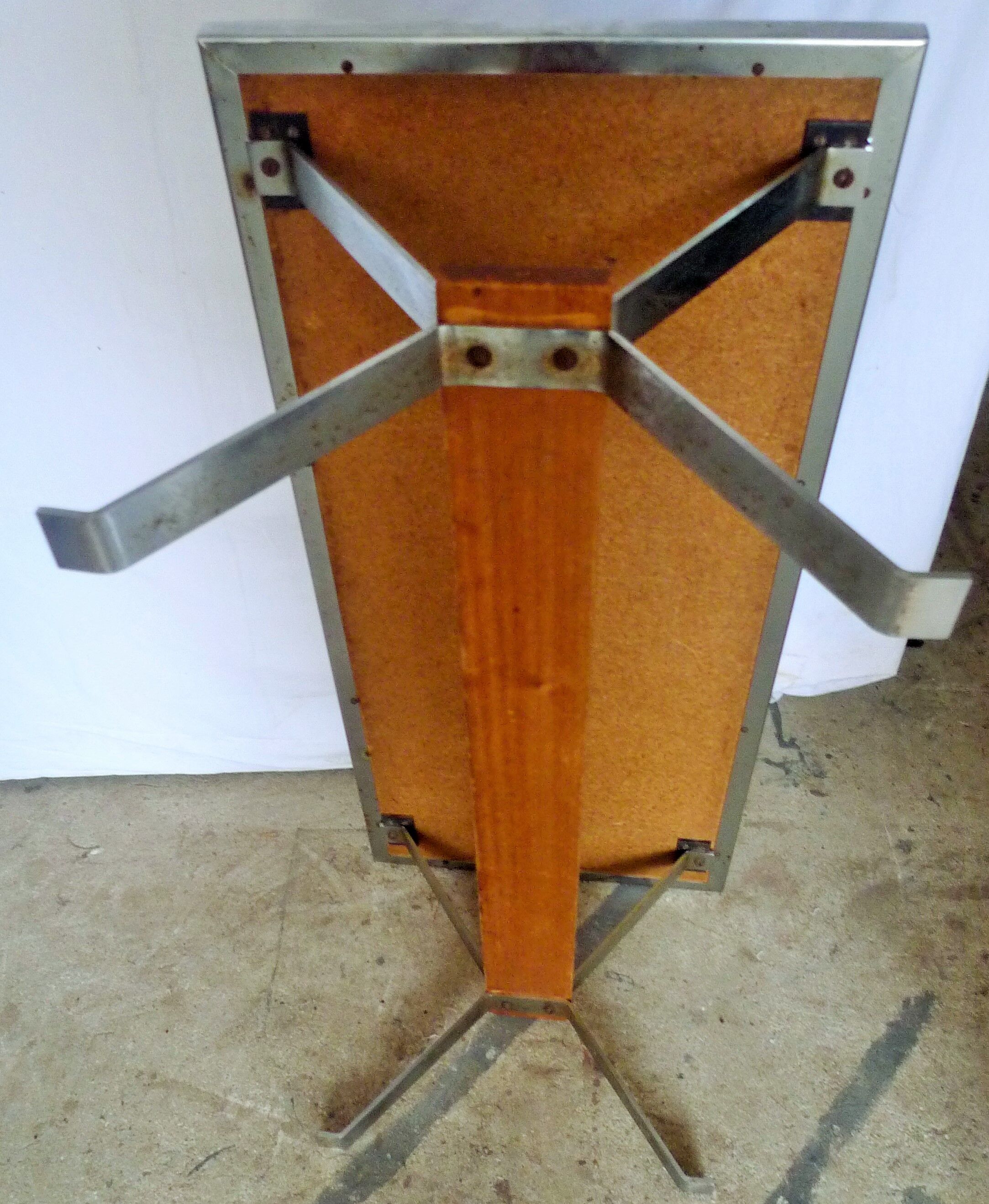 Vintage ceramic coffee table signed ADRI