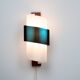 Pair of 2 vintage Swedish wall sconces from the 1950s.