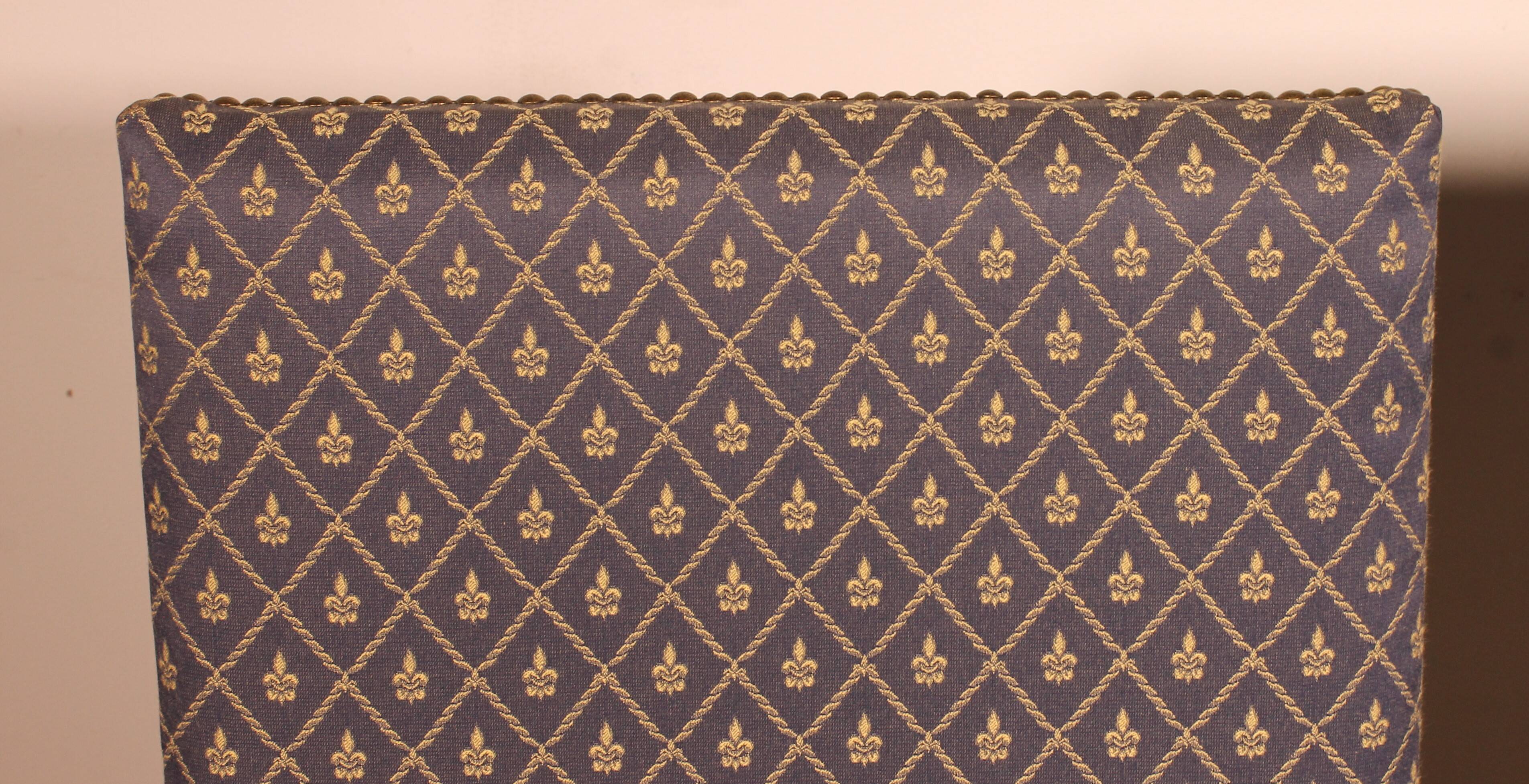 Two Louis XIII Walnut Chairs