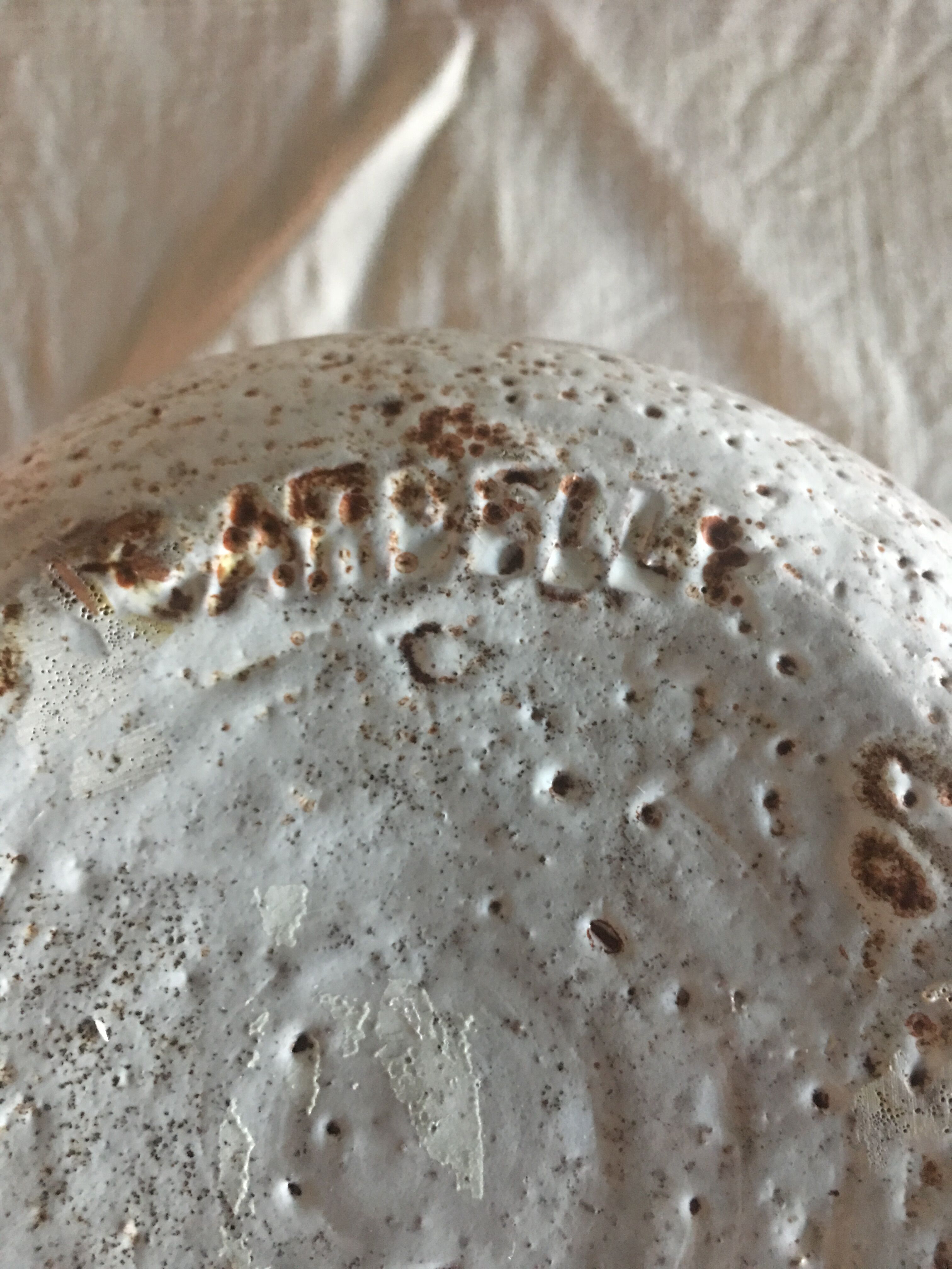 Marcel Giraud signed ceramic vase