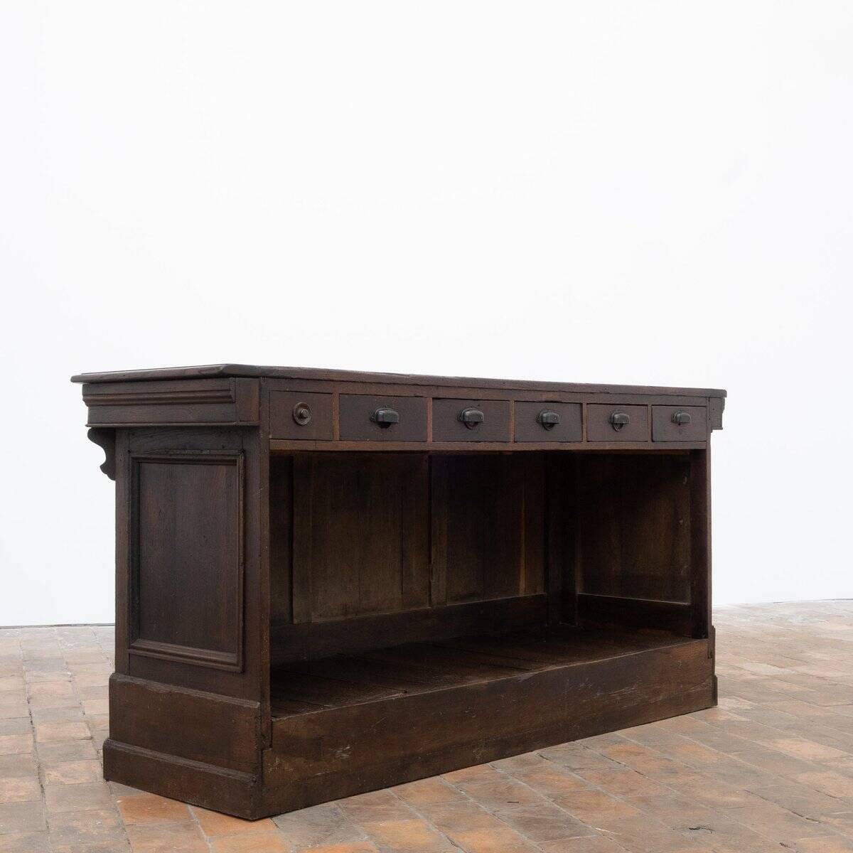 Bar en chêne du 20ème siècle, France, 1900