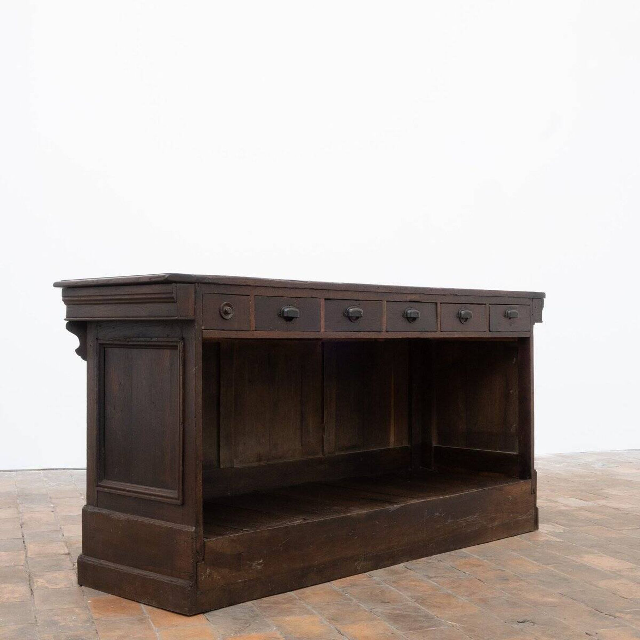 20th Century Oak Bar, France, 1900