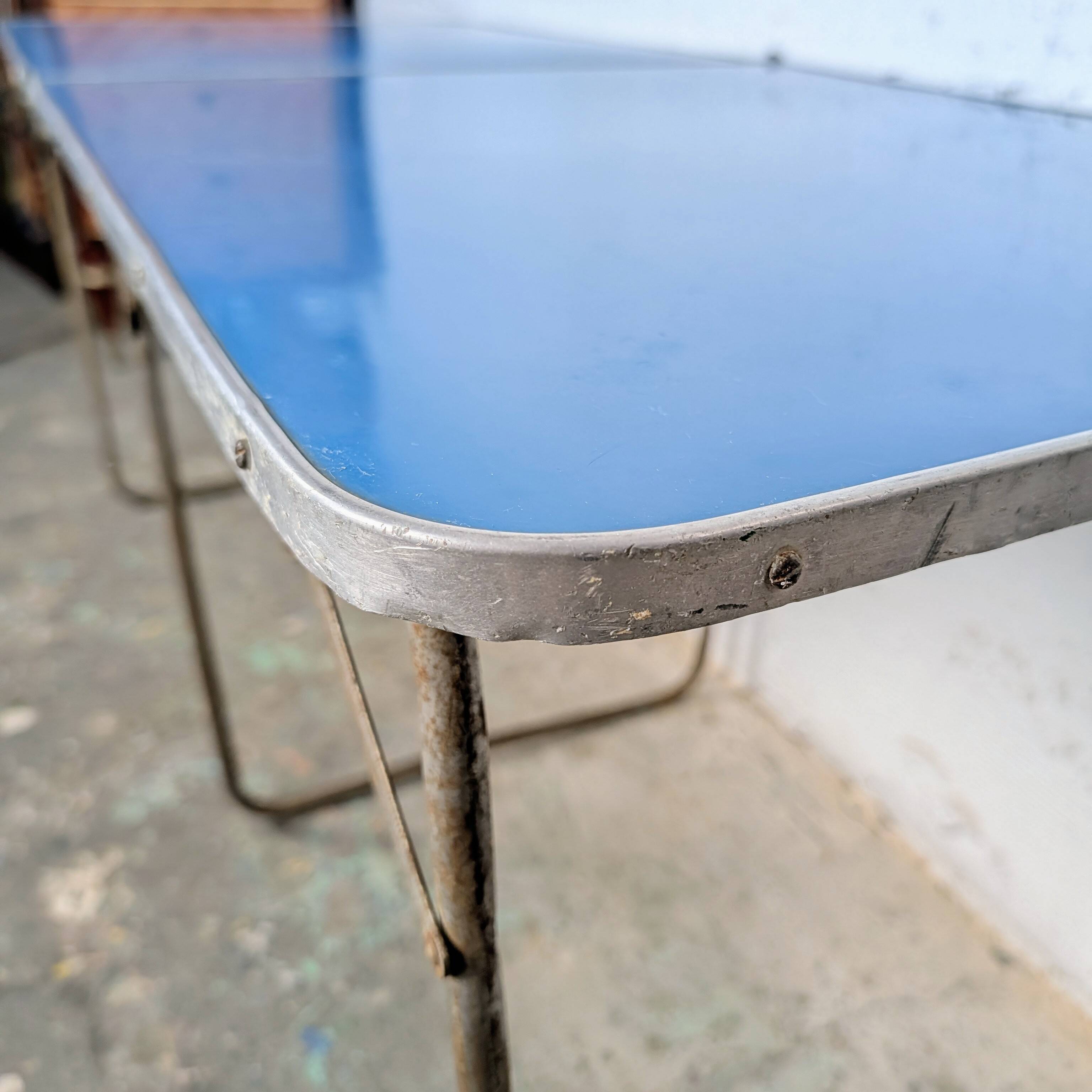 Vintage folding camping table