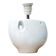 Freeform porcelain lamp from Virebent, 70s