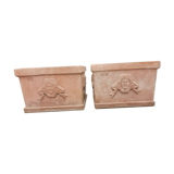 2 Italian planters