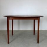 Table à manger danoise en teck par peter Hvidt & Orla Molgaard-Nielsen, modèle 311, édité par Soborg 1960