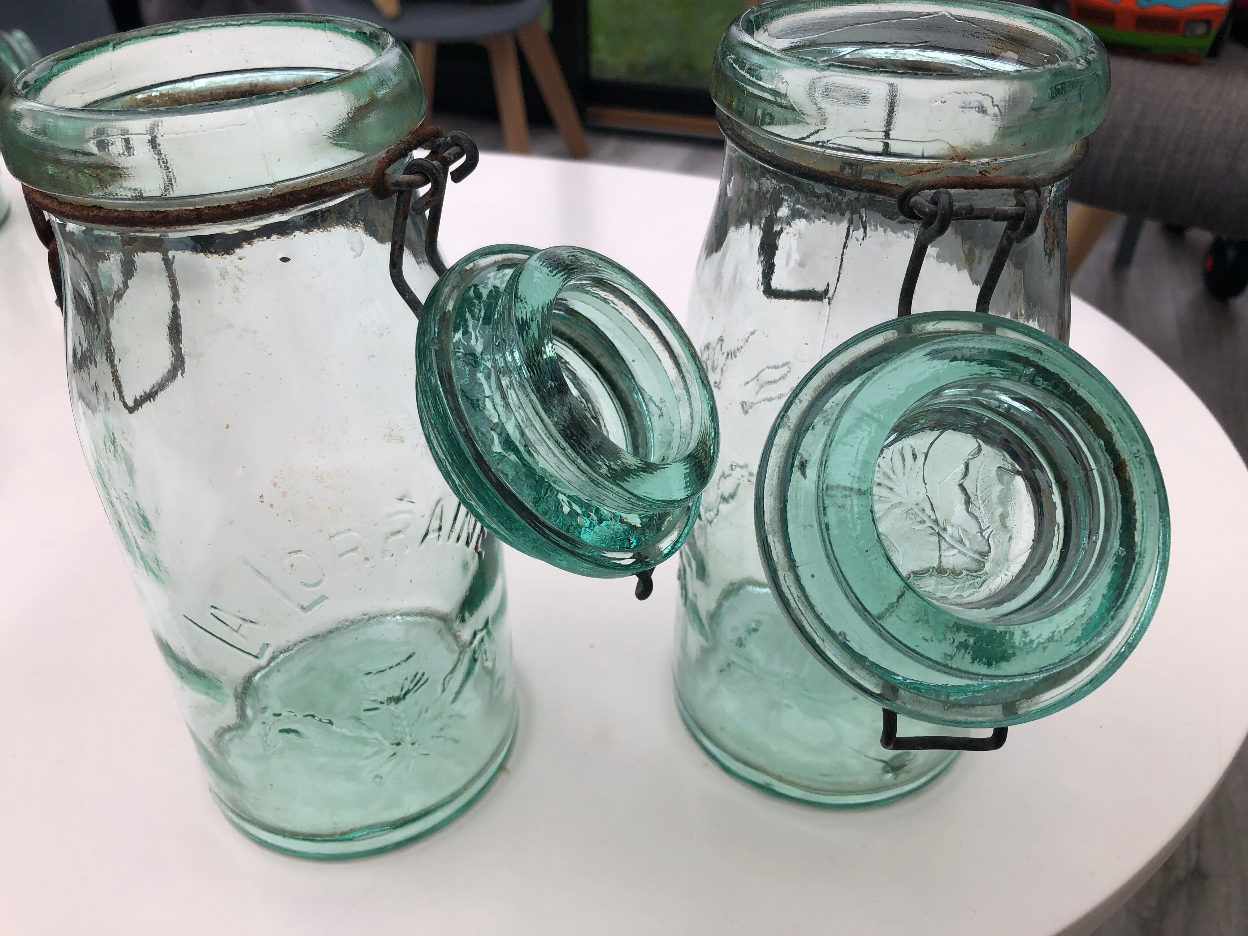 Bocaux verre