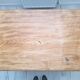 Farmhouse style side table in solid wood