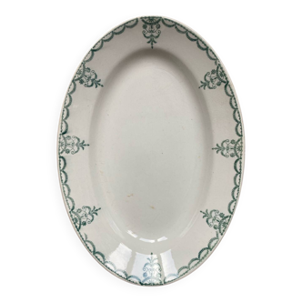 Oval plate MDL Moulin des Loups