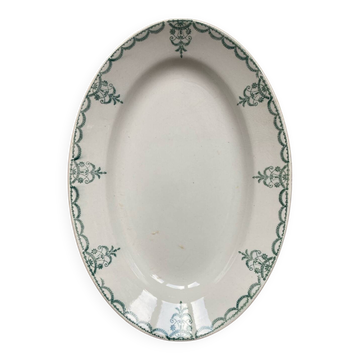 Oval plate MDL Moulin des Loups