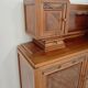 High buffet, art and craft, French Art Deco in blonde wood from the 1950s to 1960s.