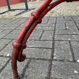 Iron garden table