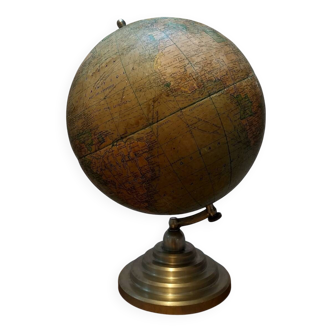 World globe, early 20th century