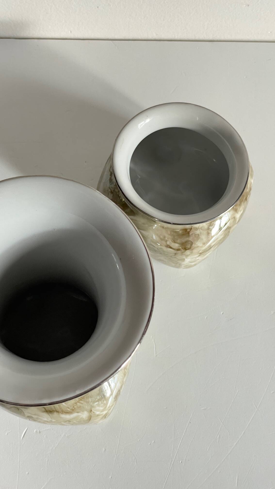 VASES Karolina Porcelaine Pologne ANNEES 70/80