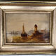 Series of four small framed chromos