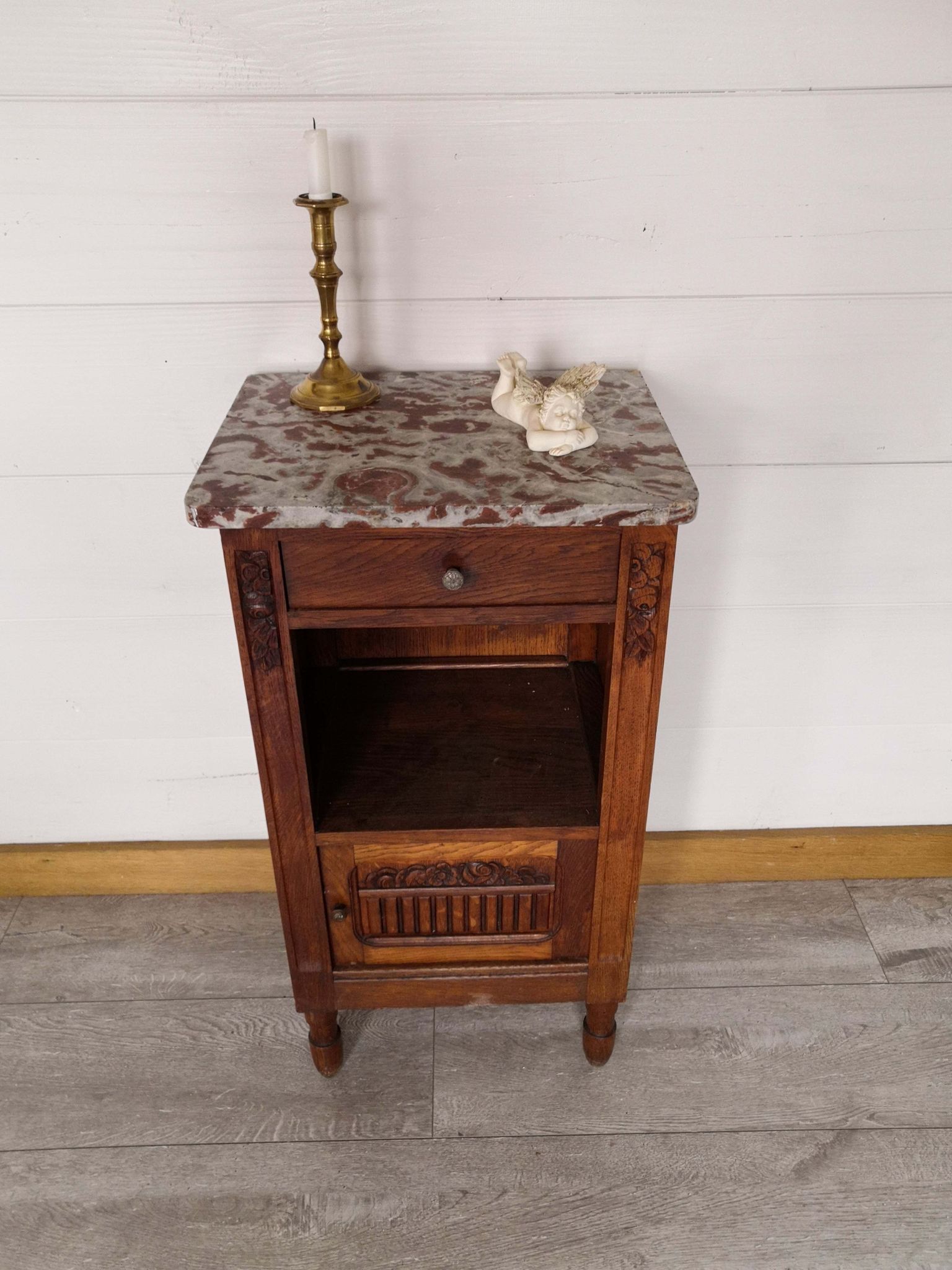 Antique bedside table