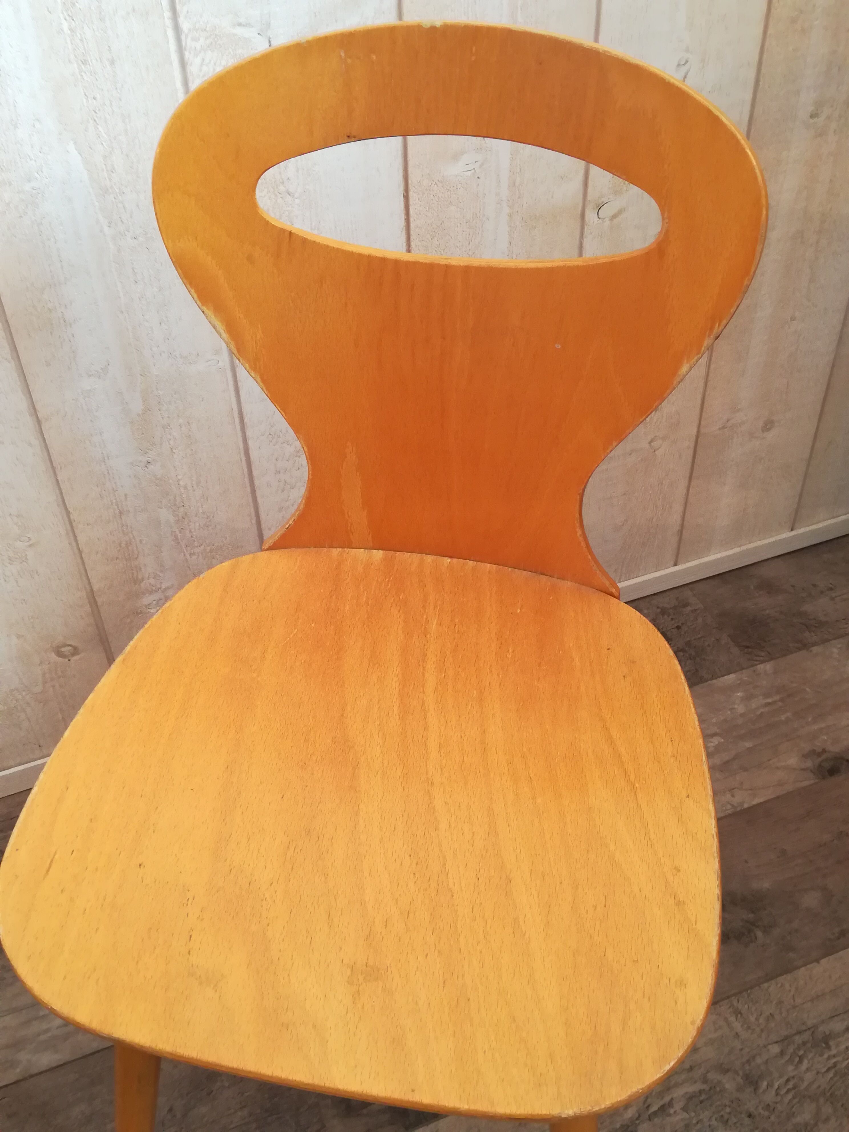 Paire de chaises Baumann modèle fourmi enfant