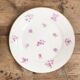 Set of 6 porcelain dessert plates