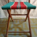 Vintage camping folding chairs