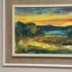 Swedish Oil on Canvas – “(Sörmlands Nalar Räven)” by Kurt Lundberg