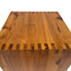 Vintage side table Ate van Apeldoorn, Pine wood 1970s
