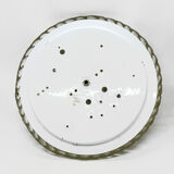 Large ice glass ceiling lamp, Massive, Germany, 1970s