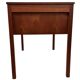 Vintage Danish teak compact Domino Mobler desk, 1960s