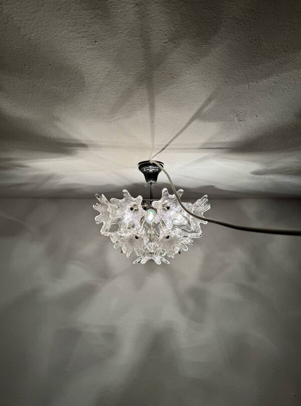 Chandelier en verre de Murano par Paolo Venini pour VeArt