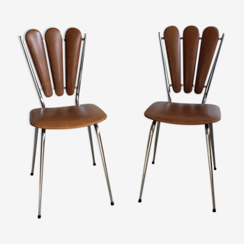 Pair of fan chairs