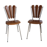Pair of fan chairs
