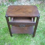 Bedside table in wood