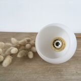 Vintage opaline golden thread walking lamp