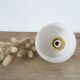 Vintage opaline golden thread walking lamp