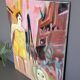 Painting Alain Richard (1933/2017) oil on canvas