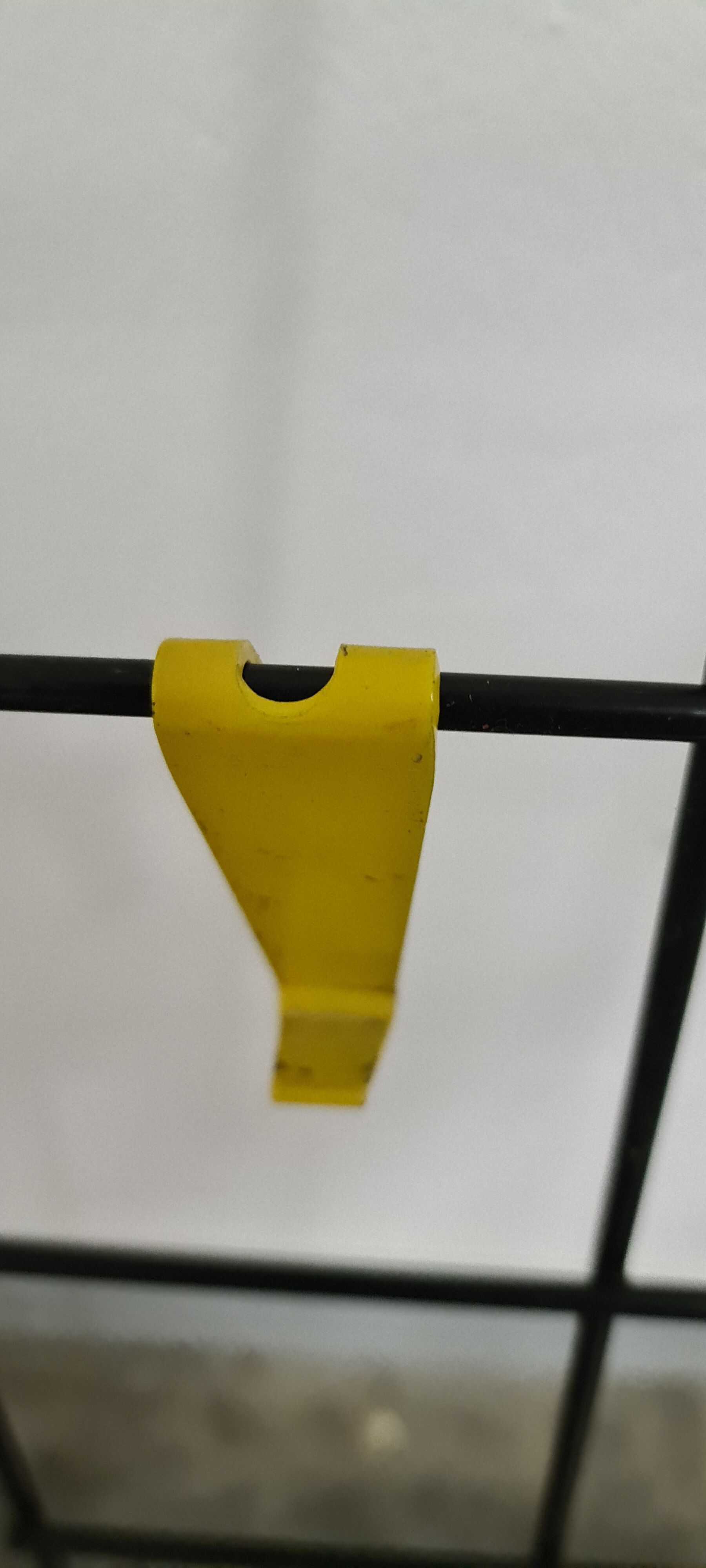 Vintage metal coat and hat rack